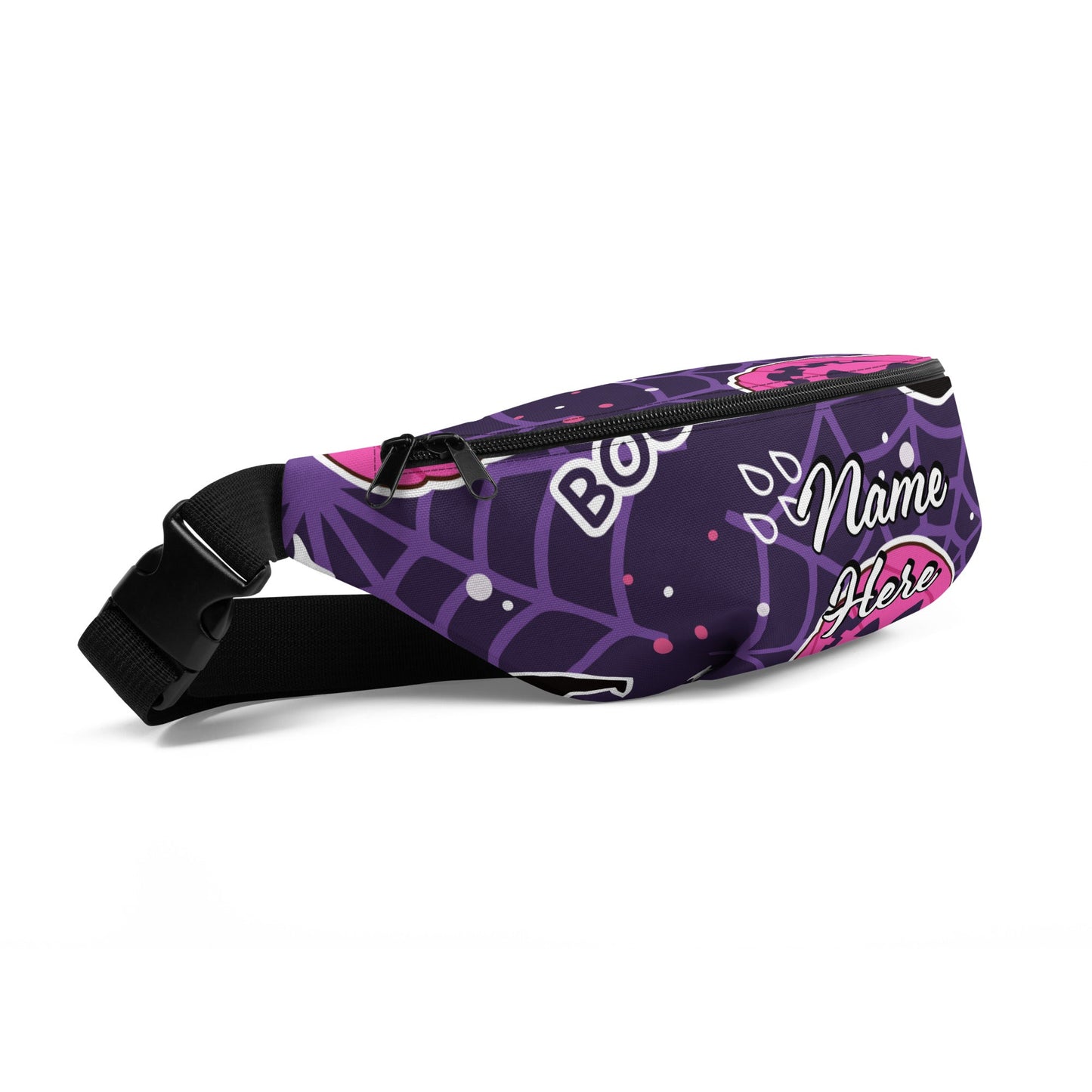 Personalized Good Vibes Fanny Pack | Personal Waist Bag for Girls | Fashion Elegant Hip Bag | Belt Bags for Travel | Sports Running Bag