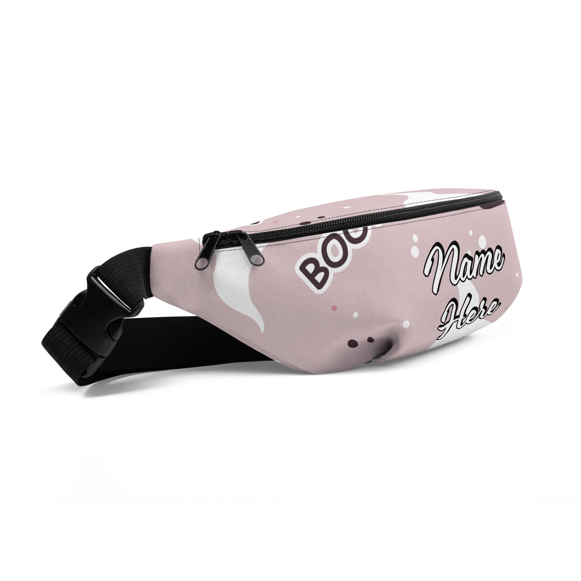 Personalized Good Vibes Fanny Pack | Personal Waist Bag for Girls | Fashion Elegant Hip Bag | Belt Bags for Travel | Sports Running Bag