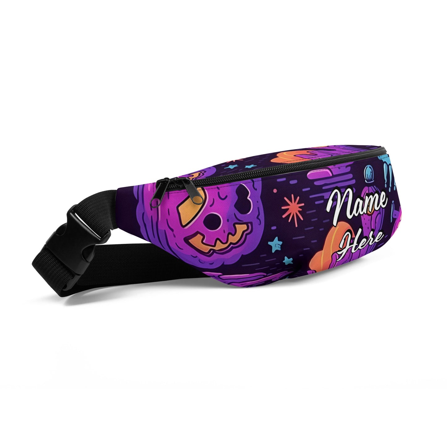 Personalized Good Vibes Fanny Pack | Personal Waist Bag for Girls | Fashion Elegant Hip Bag | Belt Bags for Travel | Sports Running Bag