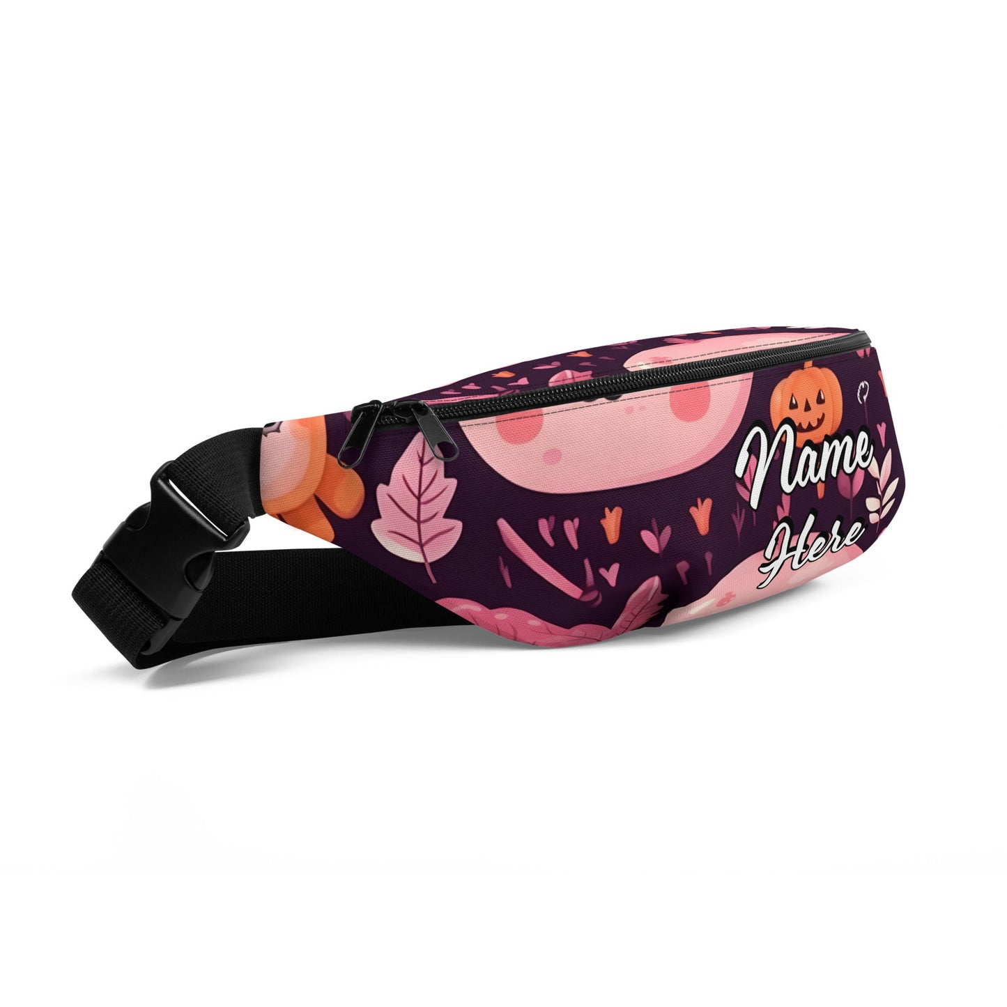 Personalized Good Vibes Fanny Pack | Personal Waist Bag for Girls | Fashion Elegant Hip Bag | Belt Bags for Travel | Sports Running Bag