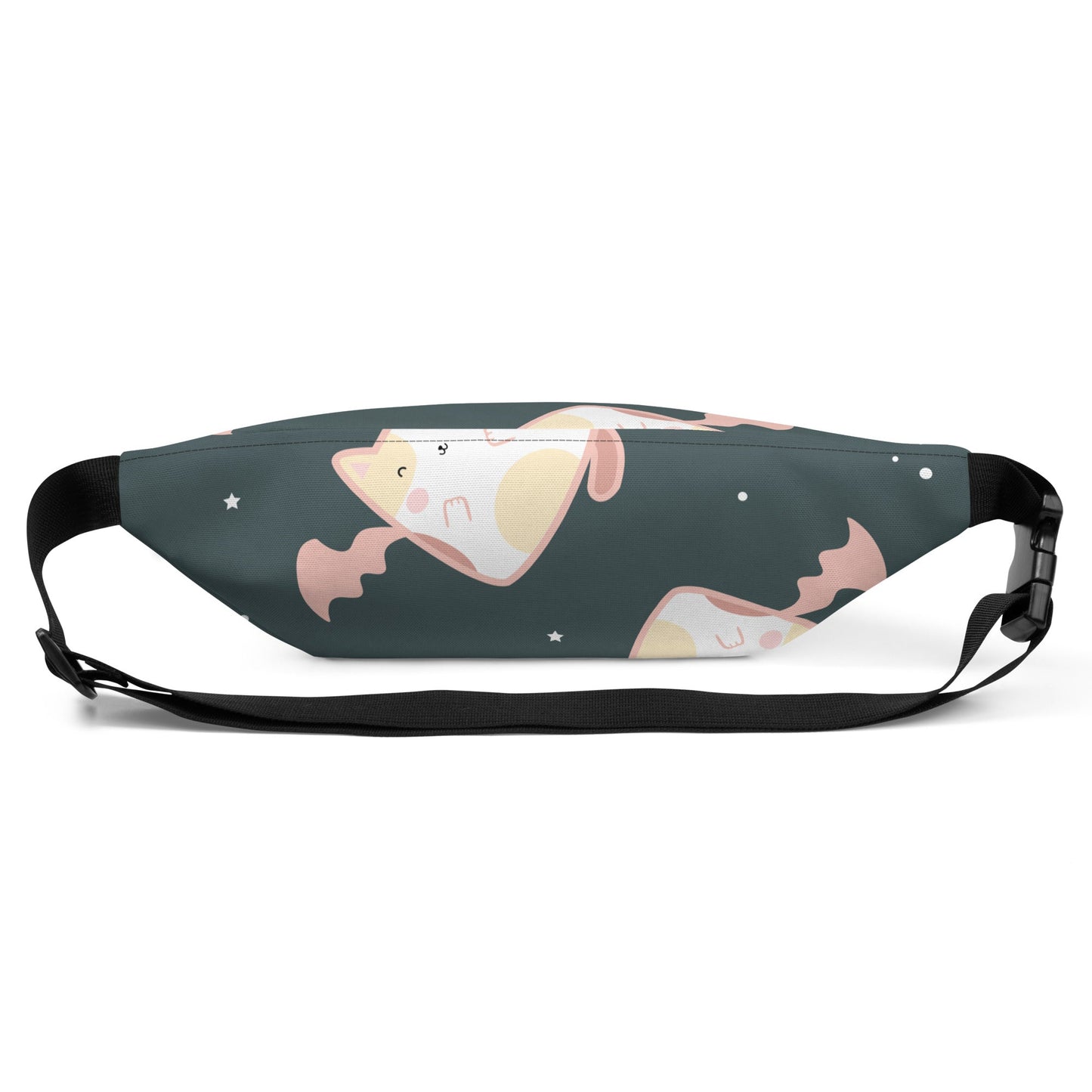 Personalized Good Vibes Fanny Pack | Personal Waist Bag for Girls | Fashion Elegant Hip Bag | Belt Bags for Travel | Sports Running Bag