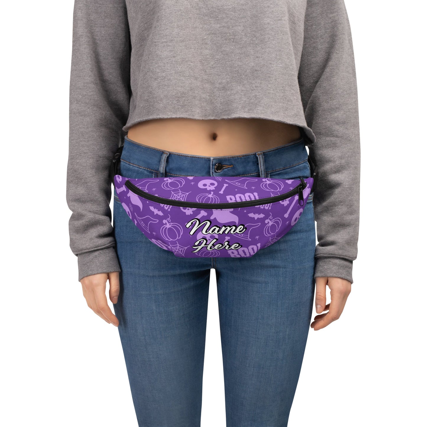 Personalized Good Vibes Fanny Pack | Personal Waist Bag for Girls | Fashion Elegant Hip Bag | Belt Bags for Travel | Sports Running Bag