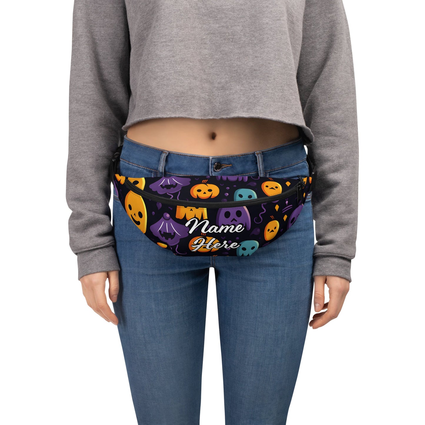 Personalized Good Vibes Fanny Pack | Personal Waist Bag for Girls | Fashion Elegant Hip Bag | Belt Bags for Travel | Sports Running Bag