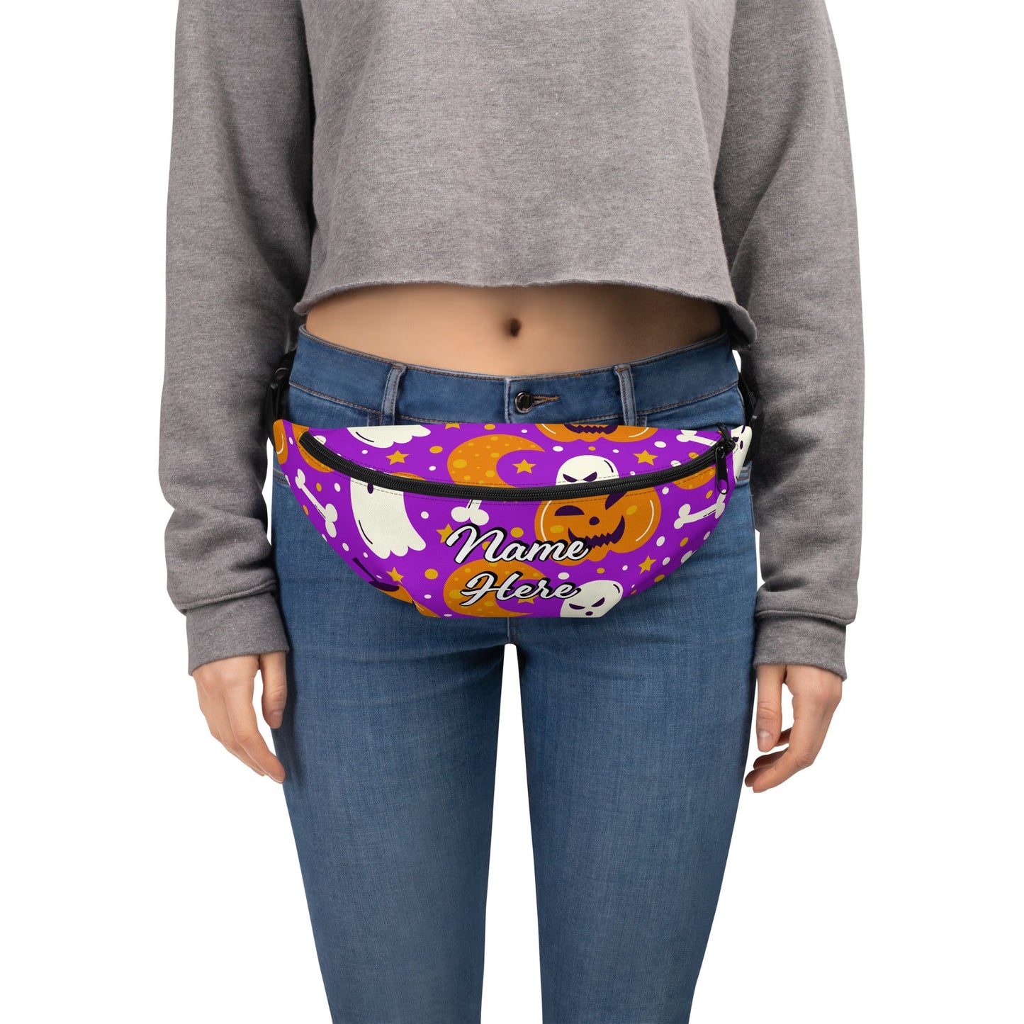 Personalized Good Vibes Fanny Pack | Personal Waist Bag for Girls | Fashion Elegant Hip Bag | Belt Bags for Travel | Sports Running Bag