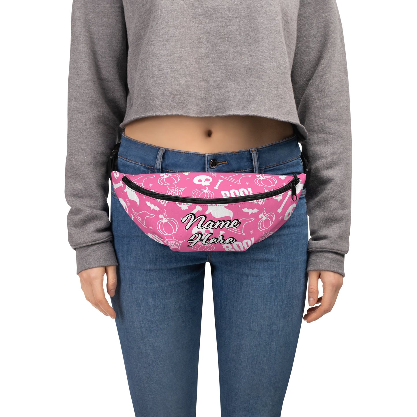 Personalized Good Vibes Fanny Pack | Personal Waist Bag for Girls | Fashion Elegant Hip Bag | Belt Bags for Travel | Sports Running Bag