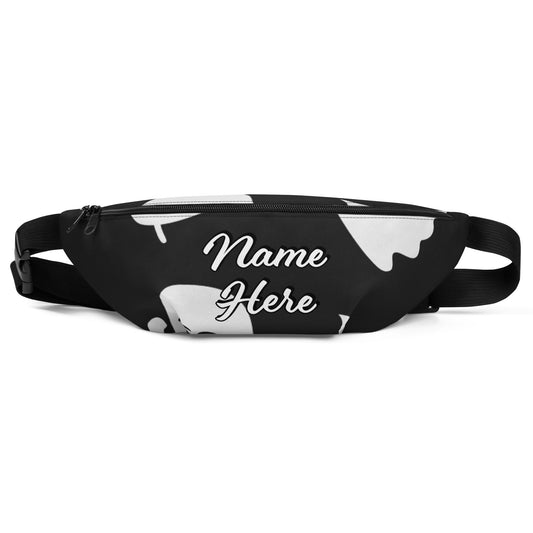 Personalized Good Vibes Fanny Pack | Personal Waist Bag for Girls | Fashion Elegant Hip Bag | Belt Bags for Travel | Sports Running Bag