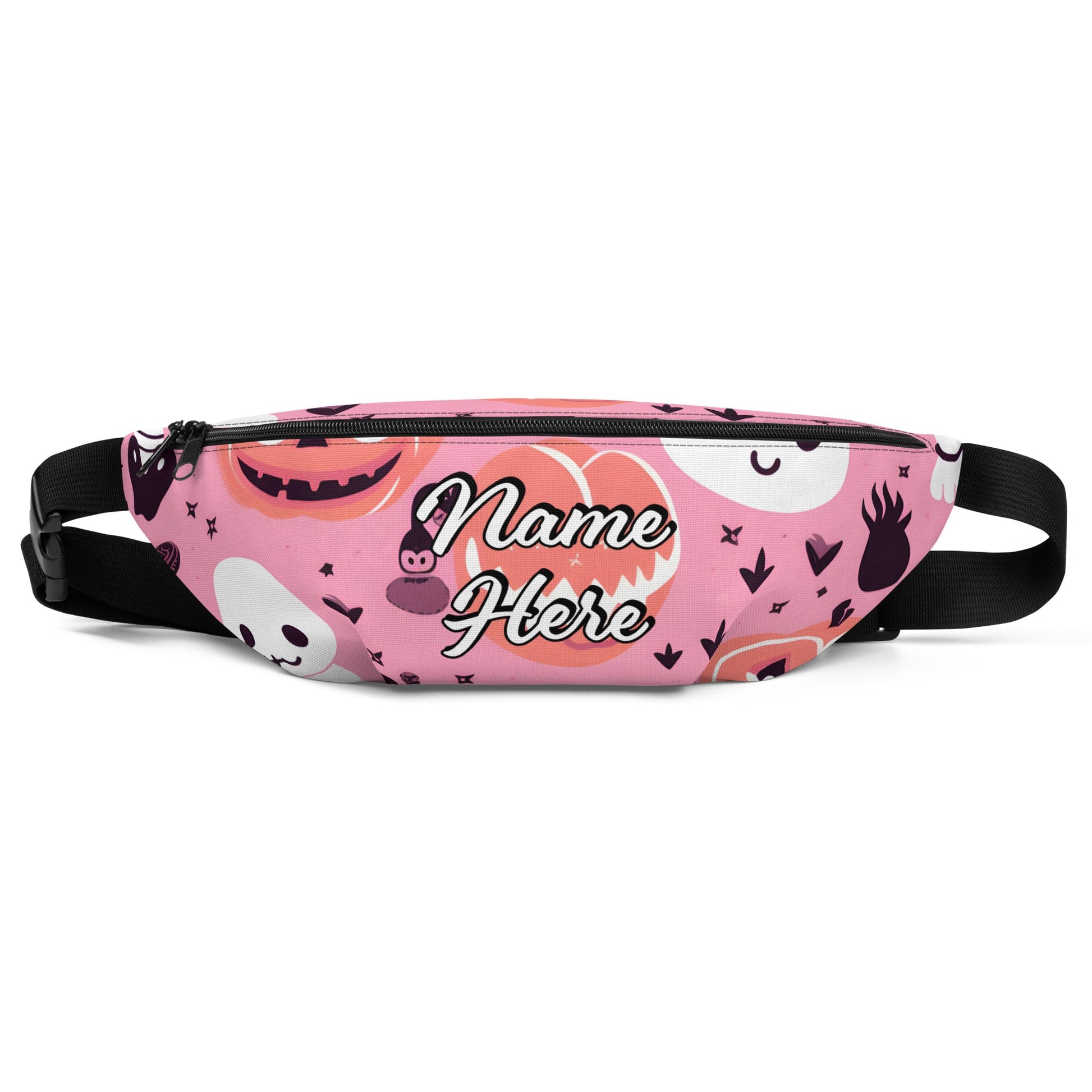 Personalized Good Vibes Fanny Pack | Personal Waist Bag for Girls | Fashion Elegant Hip Bag | Belt Bags for Travel | Sports Running Bag