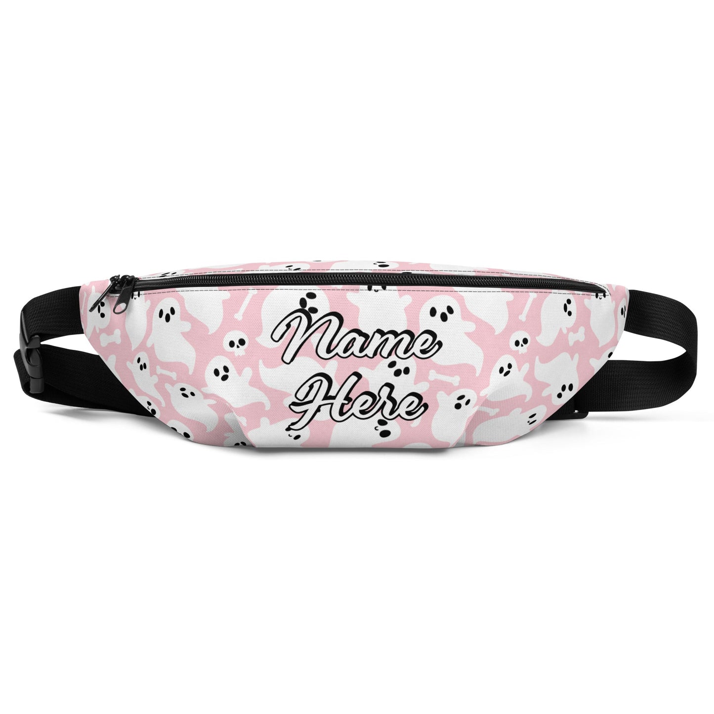 Personalized Good Vibes Fanny Pack | Personal Waist Bag for Girls | Fashion Elegant Hip Bag | Belt Bags for Travel | Sports Running Bag