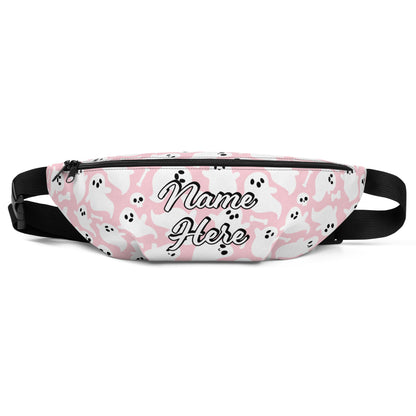 Personalized Good Vibes Fanny Pack | Personal Waist Bag for Girls | Fashion Elegant Hip Bag | Belt Bags for Travel | Sports Running Bag