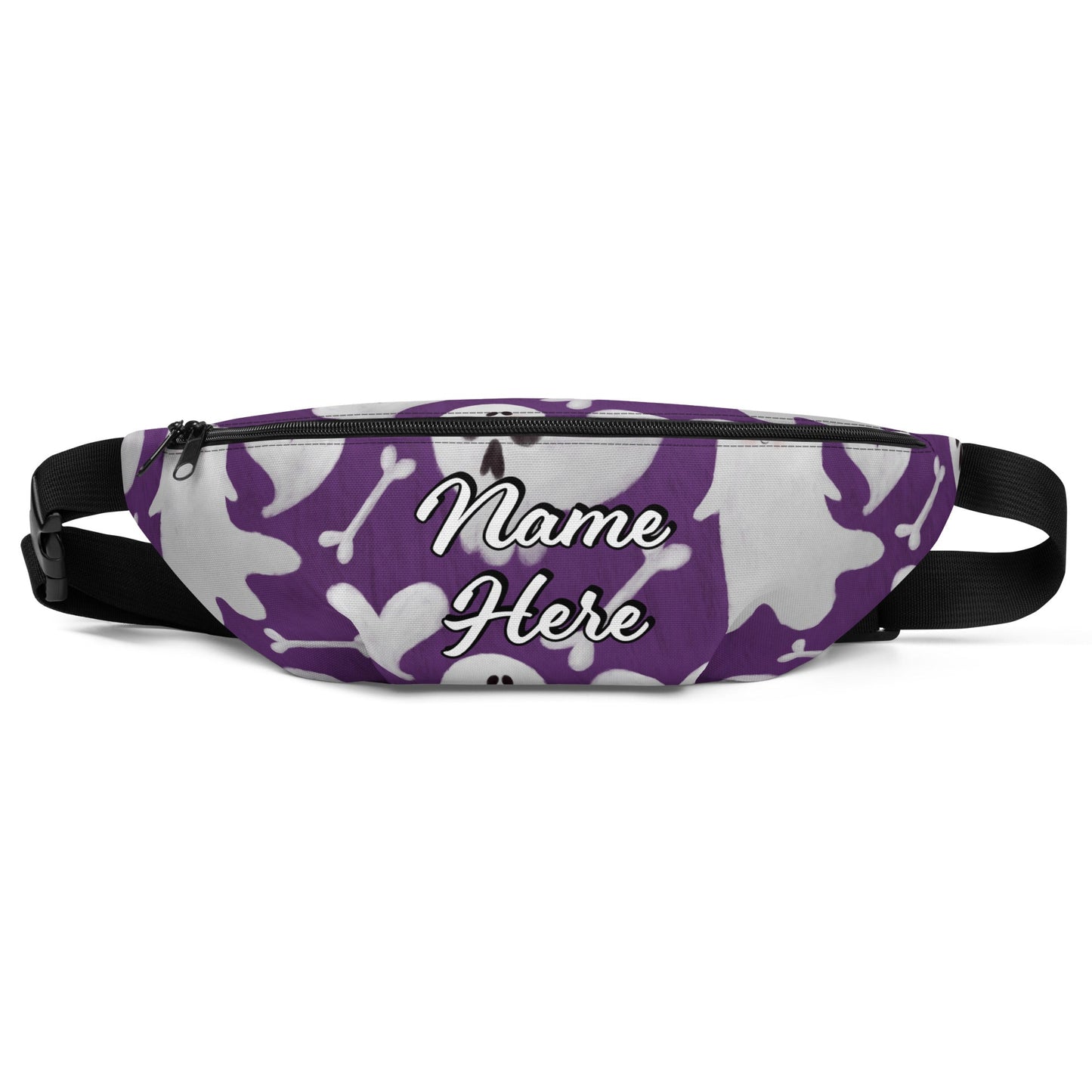 Personalized Good Vibes Fanny Pack | Personal Waist Bag for Girls | Fashion Elegant Hip Bag | Belt Bags for Travel | Sports Running Bag