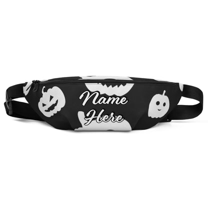 Personalized Good Vibes Fanny Pack | Personal Waist Bag for Girls | Fashion Elegant Hip Bag | Belt Bags for Travel | Sports Running Bag