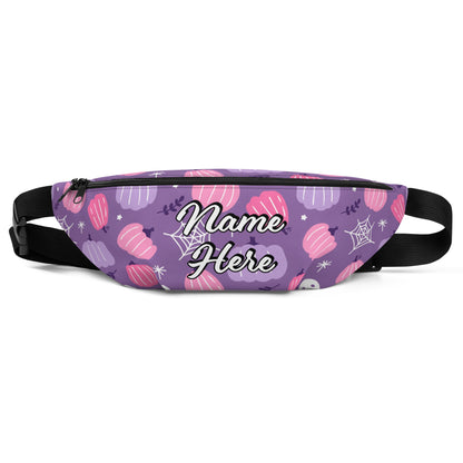 Personalized Good Vibes Fanny Pack | Personal Waist Bag for Girls | Fashion Elegant Hip Bag | Belt Bags for Travel | Sports Running Bag