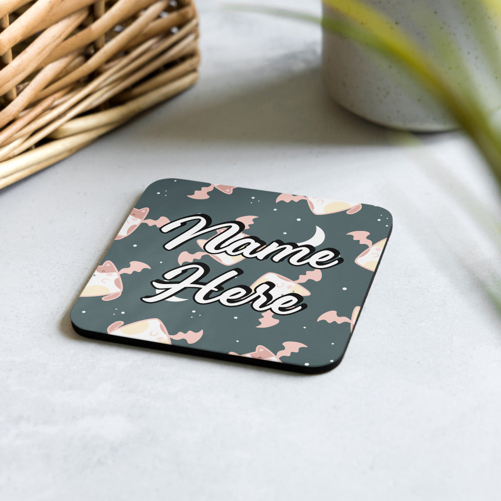 Personalized Halloween Coasters | Wedding, Housewarming Gift | Custom Coaster Set | Extra Thick Coasters | Wedding Favors Coasters