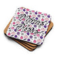 Personalized Halloween Coasters | Wedding, Housewarming Gift | Custom Coaster Set | Extra Thick Coasters | Wedding Favors Coasters