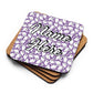 Personalized Halloween Coasters | Wedding, Housewarming Gift | Custom Coaster Set | Extra Thick Coasters | Wedding Favors Coasters