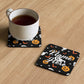 Personalized Halloween Coasters | Wedding, Housewarming Gift | Custom Coaster Set | Extra Thick Coasters | Wedding Favors Coasters