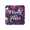 Personalized Halloween Coasters | Wedding, Housewarming Gift | Custom Coaster Set | Extra Thick Coasters | Wedding Favors Coasters