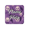 Personalized Halloween Coasters | Wedding, Housewarming Gift | Custom Coaster Set | Extra Thick Coasters | Wedding Favors Coasters