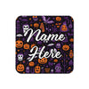 Personalized Halloween Coasters | Wedding, Housewarming Gift | Custom Coaster Set | Extra Thick Coasters | Wedding Favors Coasters