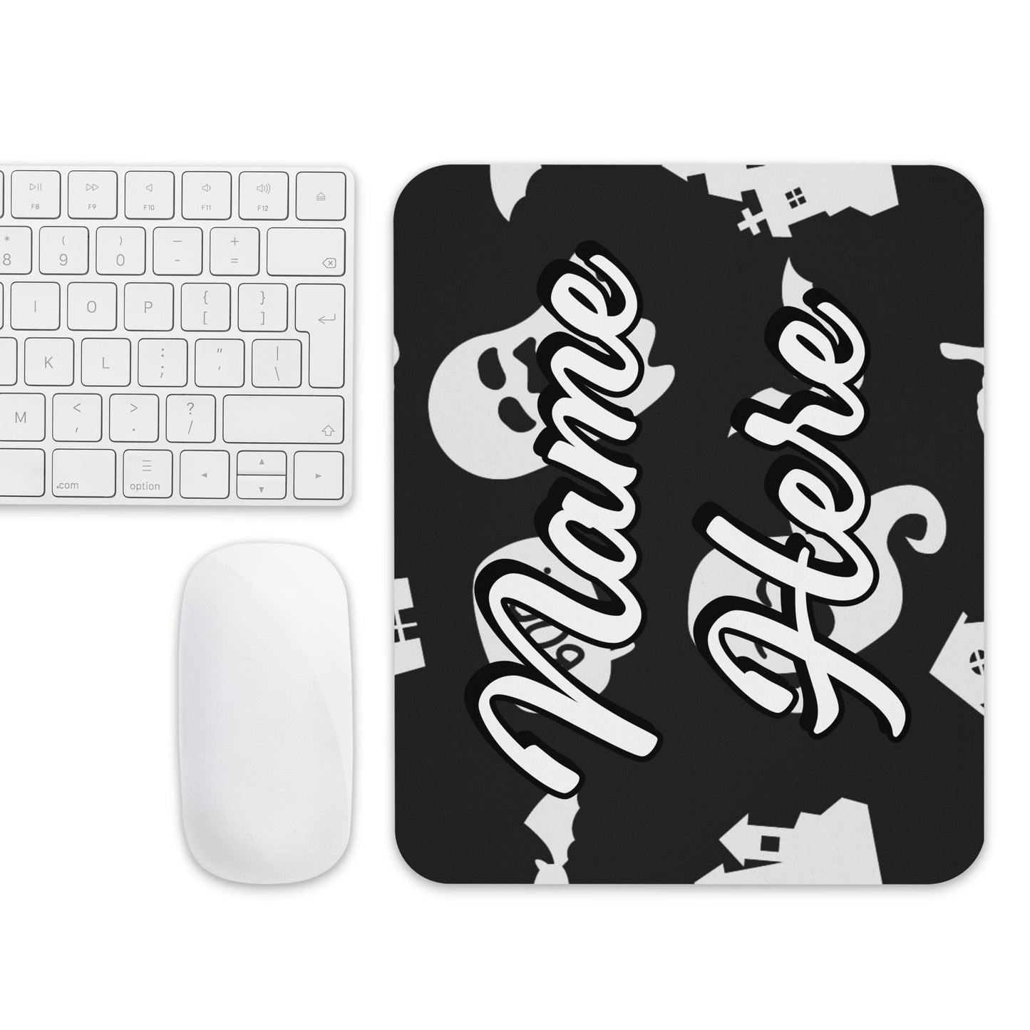 Personalized Mouse Mat | Custom Name Mouse Pad | Computer Pc Laptop Mouse Pad, Custom Text