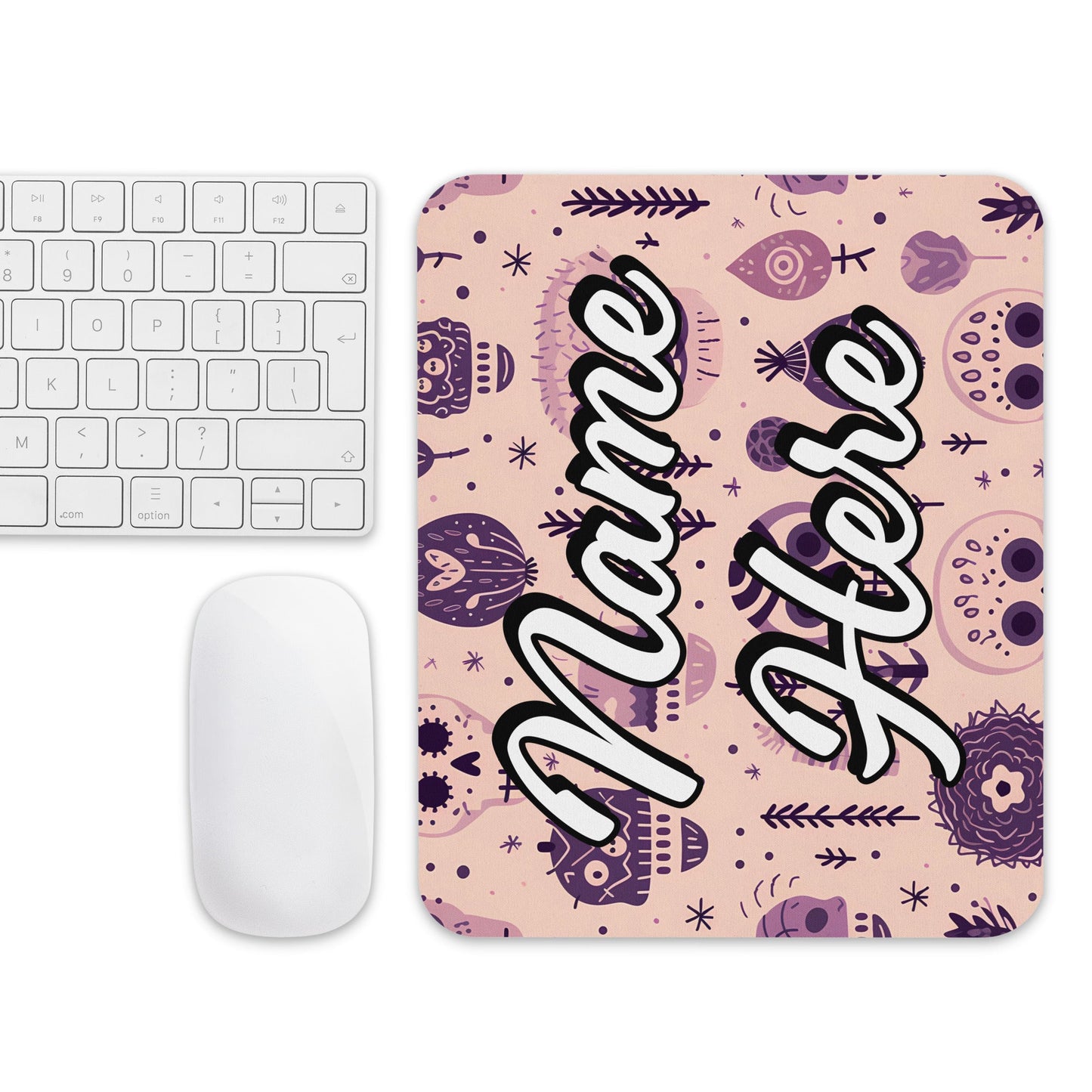 Personalized Mouse Mat | Custom Name Mouse Pad | Computer Pc Laptop Mouse Pad, Custom Text