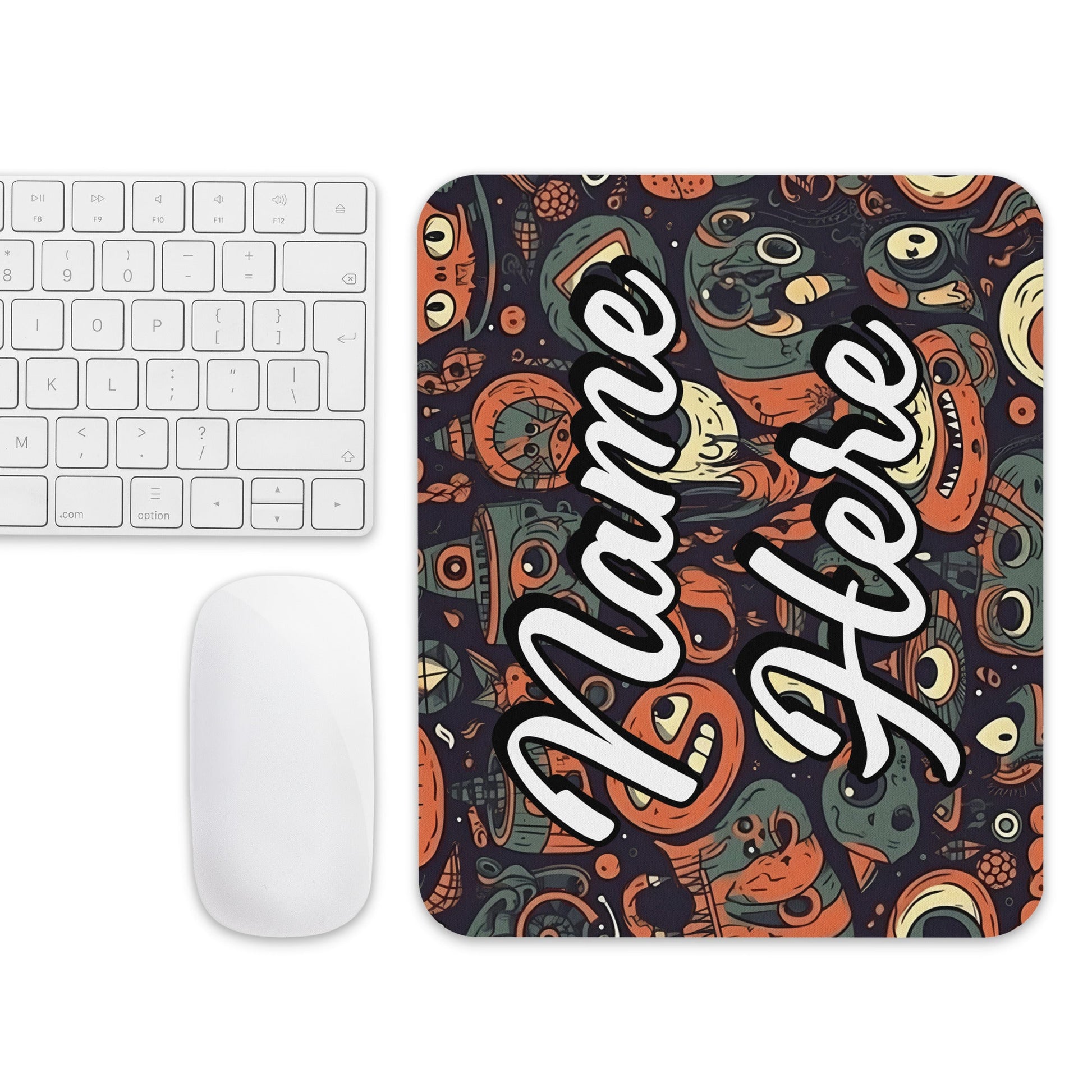 Personalized Mouse Mat | Custom Name Mouse Pad | Computer Pc Laptop Mouse Pad, Custom Text