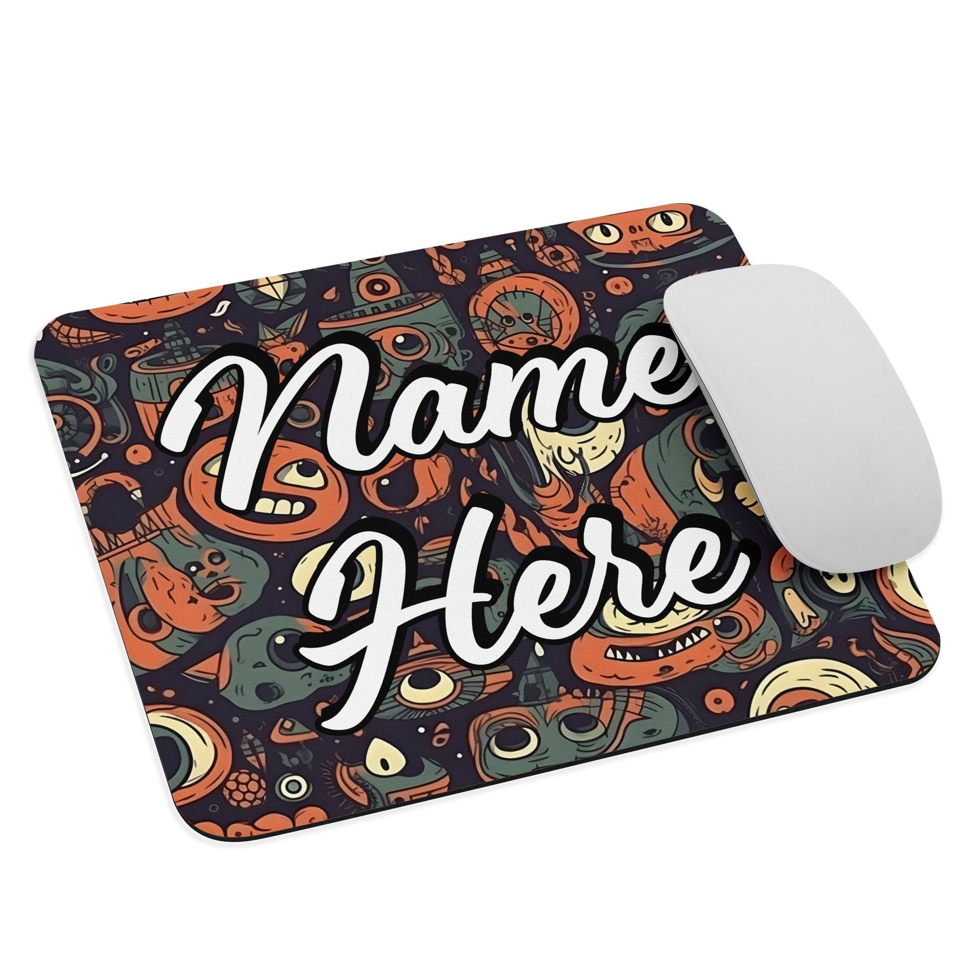 Personalized Mouse Mat | Custom Name Mouse Pad | Computer Pc Laptop Mouse Pad, Custom Text