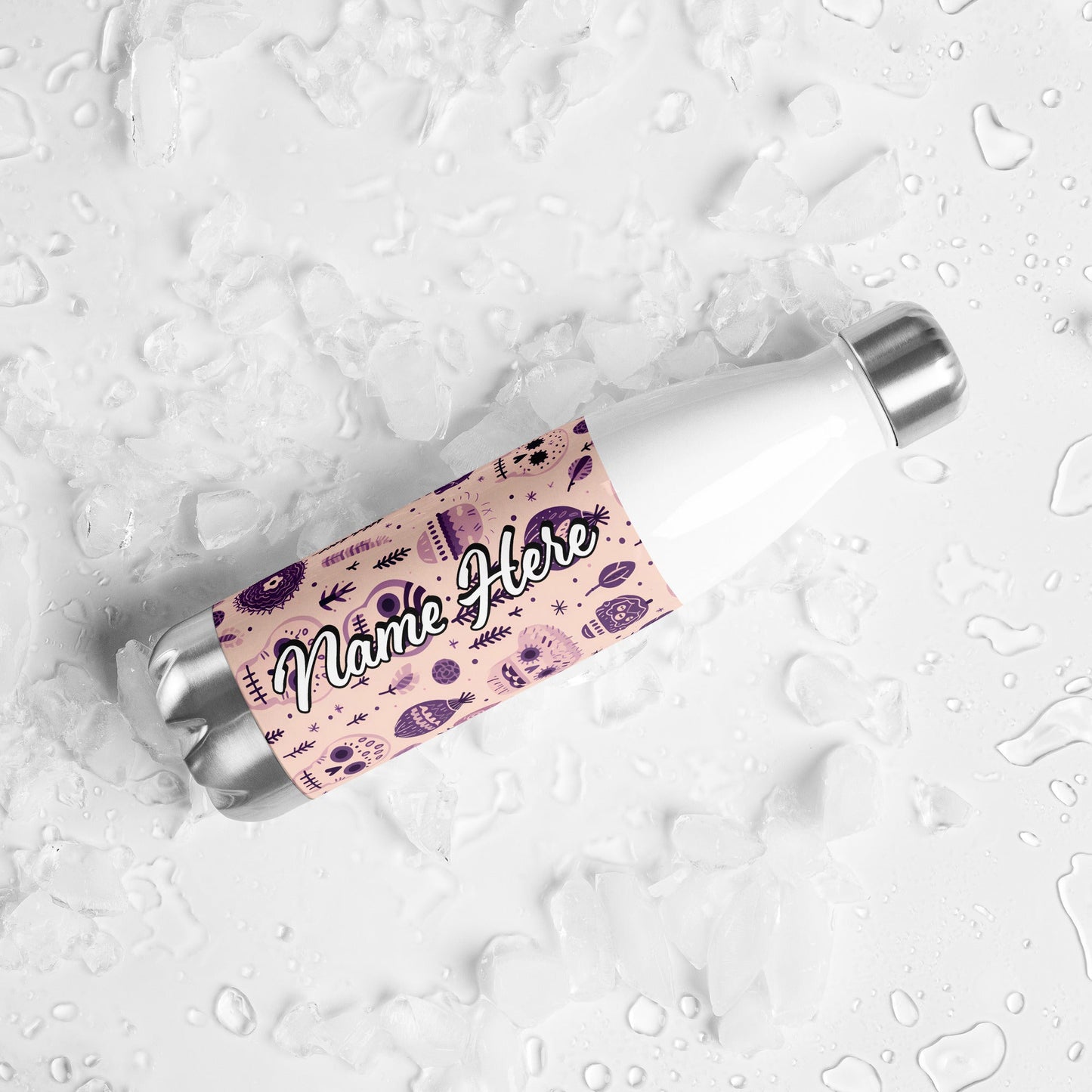 Personalized Water Bottle | Custom Water Bottle | Personalized Gifts for Her | Insulated Name Sports Bottle | Travel Birthday Mom Drink Gift