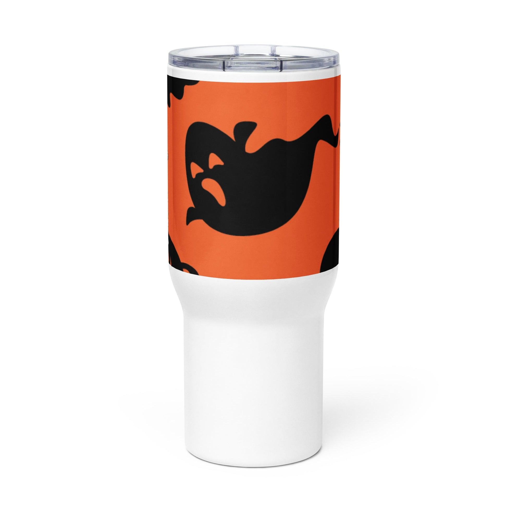 Spooky & Cute Personalized Travel Mugs | Customizable Drinkware On the Go | Travel mug with a handle