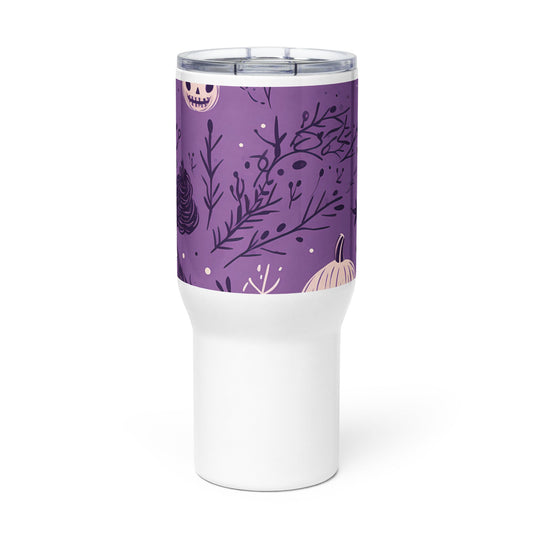 Spooky & Cute Personalized Travel Mugs | Customizable Drinkware On the Go | Travel mug with a handle