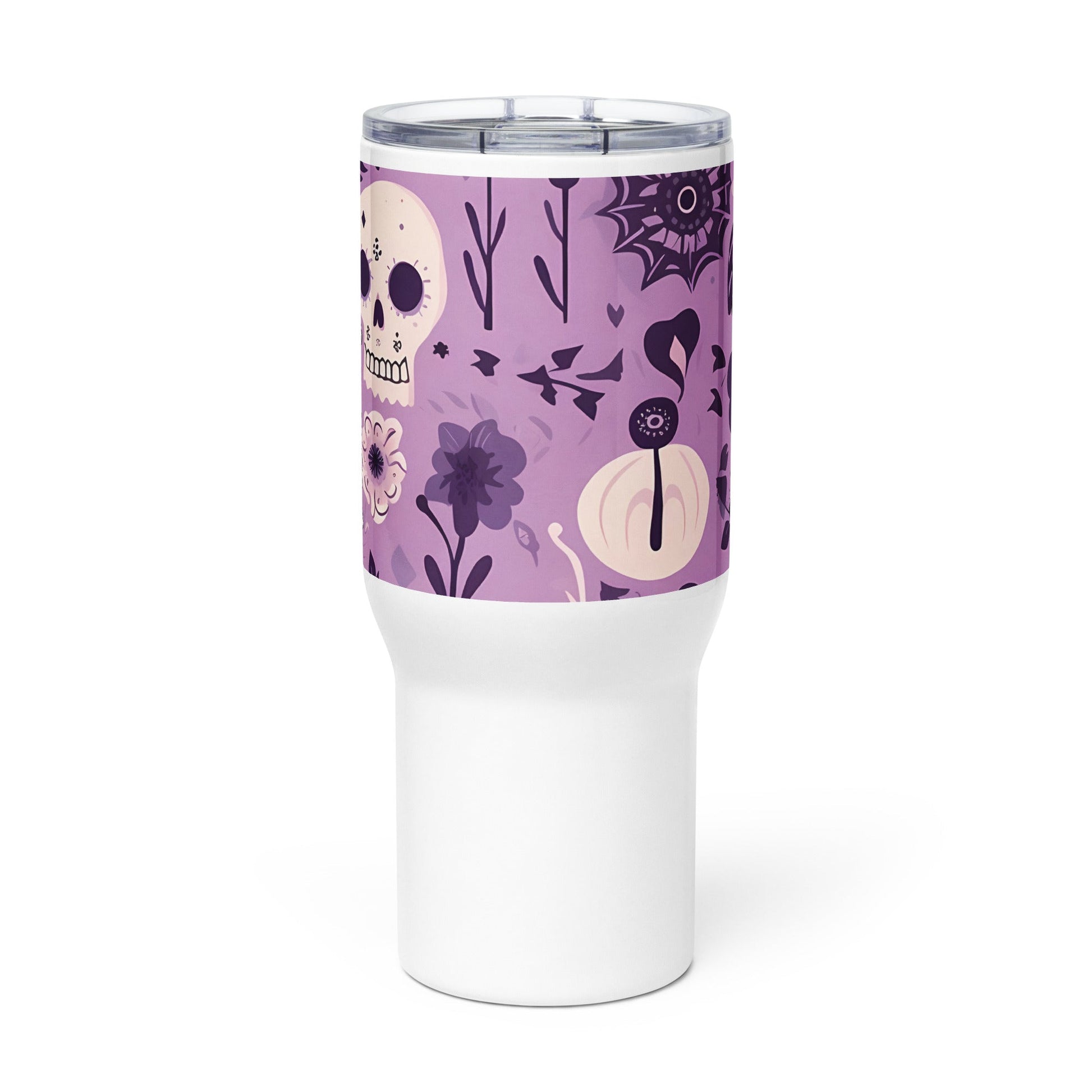 Spooky & Cute Personalized Travel Mugs | Customizable Drinkware On the Go | Travel mug with a handle