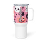 Spooky & Cute Personalized Travel Mugs | Customizable Drinkware On the Go | Travel mug with a handle