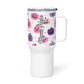 Spooky & Cute Personalized Travel Mugs | Customizable Drinkware On the Go | Travel mug with a handle