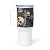 Spooky & Cute Personalized Travel Mugs | Customizable Drinkware On the Go | Travel mug with a handle