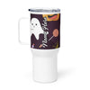 Spooky & Cute Personalized Travel Mugs | Customizable Drinkware On the Go | Travel mug with a handle