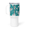 Spooky & Cute Personalized Travel Mugs | Customizable Drinkware On the Go | Travel mug with a handle