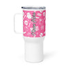 Spooky & Cute Personalized Travel Mugs | Customizable Drinkware On the Go | Travel mug with a handle