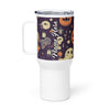 Spooky & Cute Personalized Travel Mugs | Customizable Drinkware On the Go | Travel mug with a handle